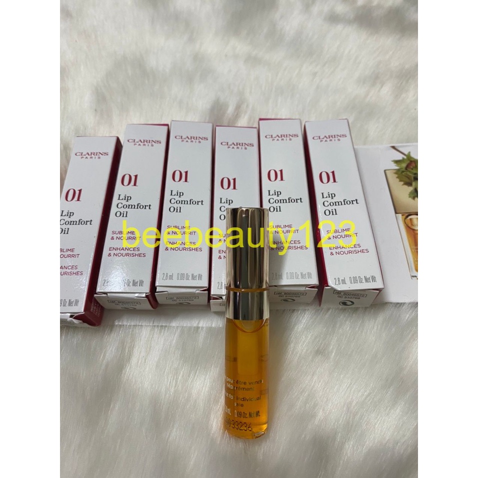 (Bill mỹ 🇺🇸)Dầu dưỡng môi – Instant Light Lip Comfort Oil size mini 2.8ml