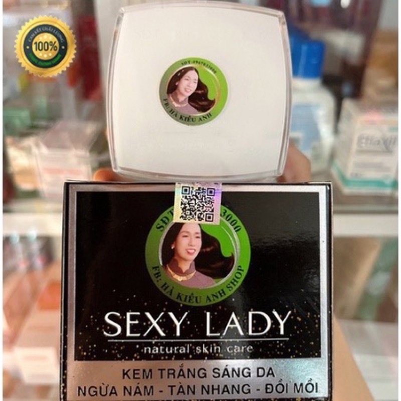 Kem Face Hà Kiều Anh - Kem Sexy Lady Dưỡng Trắng Da Giảm Thâm Nám Tàn Nhang Đồi Mồi Hiệu Quả
