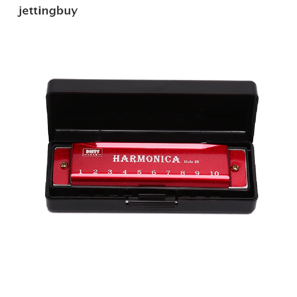 Kèn harmonica JETTING QDD 10 lỗ dành cho người mới tập