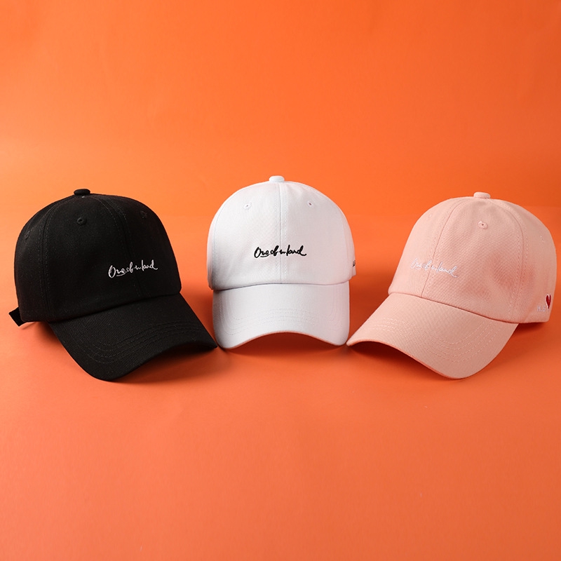 Nón Lưỡi Trai LINJW Họa Tiết Thêu Màu Trơn Cho Cả Nam Và Nữ 2020