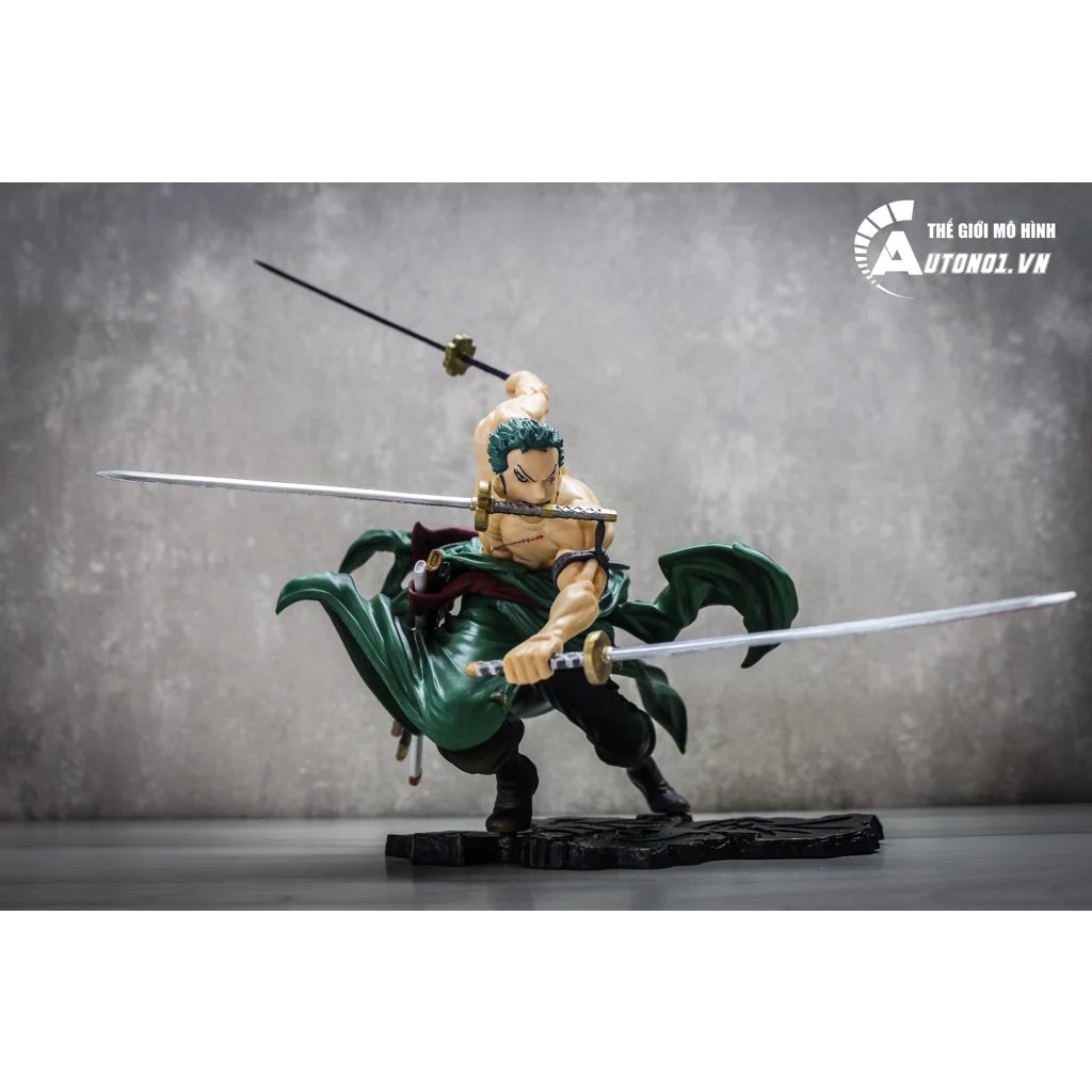 MÔ HÌNH NHÂN VẬT ONE PIECE ZORO TAM KIẾM 13CM - SANJI 17CM - LUFFY HAKI 20CM - ZORO ACTION 17.5CM -  ZORO 28CM