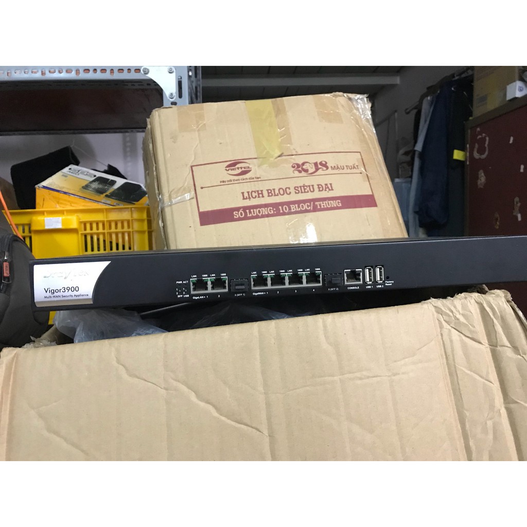 Thiết bị cân bằng tải Draytek Vigor 3900 Multi-Wan Security Firewall Hàng Cũ
