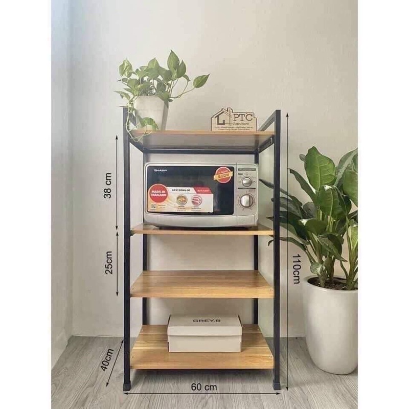 🎉 KỆ Lò Vi Sóng, Kệ Lò Nướng 4 Tầng 🎉hàng nguyên hộp
