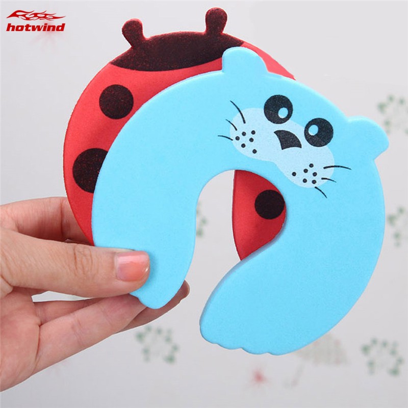 Miếng chặn cửa bằng cao su EVA họa tiết động vật hoạt hình tùy chọn đáng yêu tiện lợi