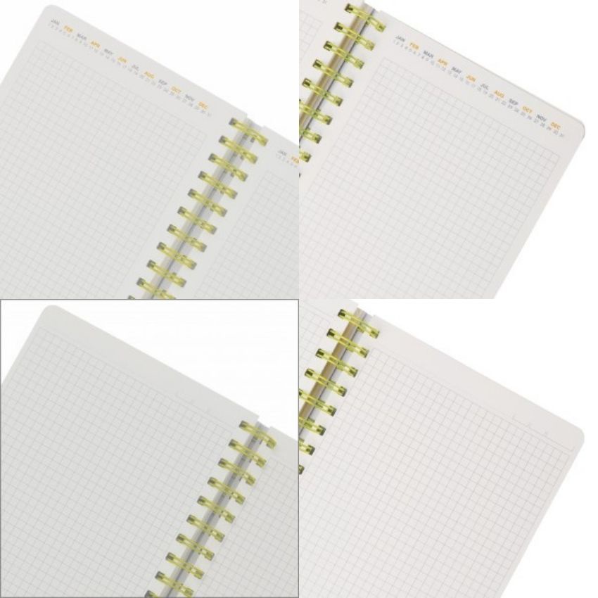 DecorMe Sổ lò xo kép study planner KLONG size A5, sổ kế hoạch ; MS: 946