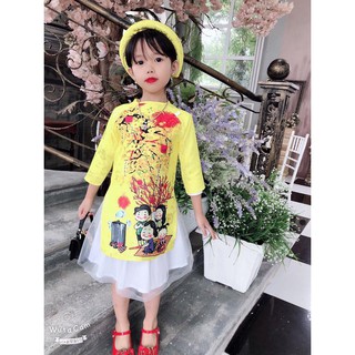 Áo dài Tết và khăn vấn