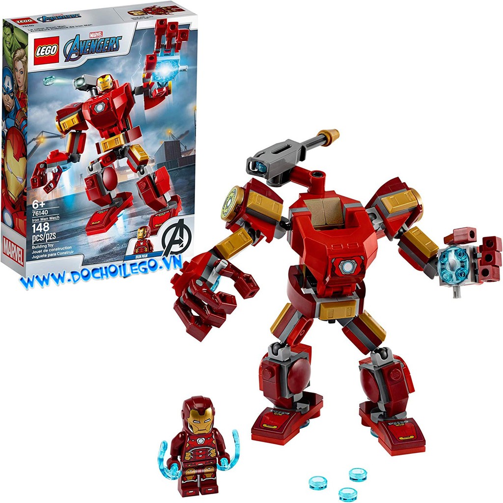 76140 LEGO Marvel Avengers Iron Man Mech - Nhân vật IRONMAN