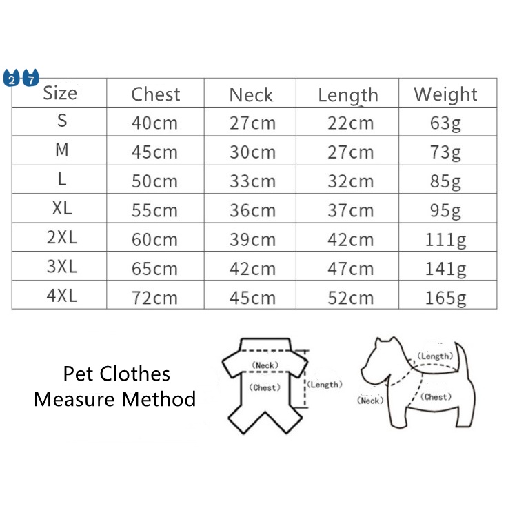 Áo Sweater Thiết Kế Khóa Kéo Dành Cho Thú Cưng Size S-4XL 27