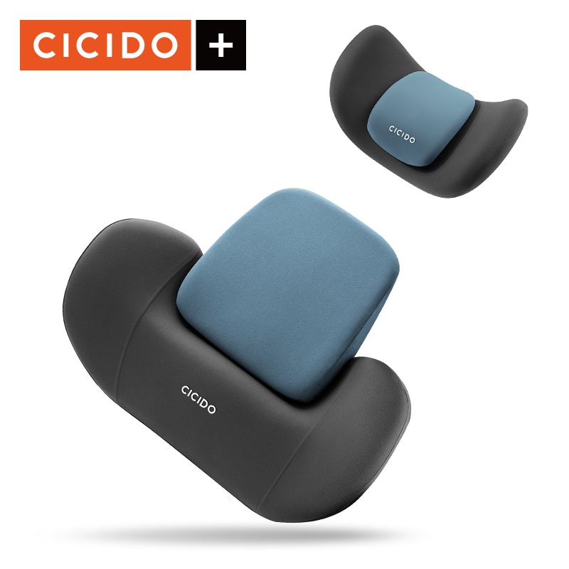 COMBO Bộ Gối Tựa Đầu và Tựa Lưng CICIDO Cao Cấp Chính Hãng dành cho xe hơi