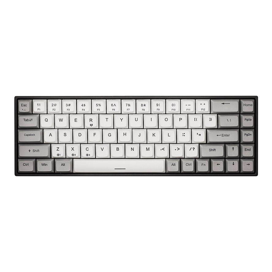 Bàn Phím Cơ Bluetooth E-Dra EK368W - BH 24T CHÍNH HÃNG toàn quốc - Tặng kèm Keycap + 05 switch + Key switch + Edra EK368