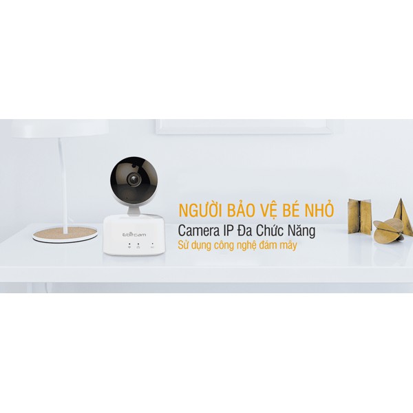 Camera IP Wifi Ebitcam E2 Cao cấp - Độ phân giải 1.0MP (720P)