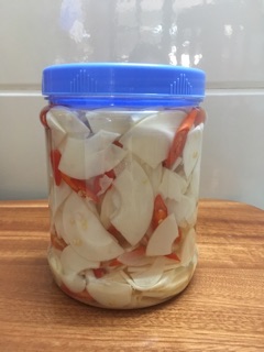 [700g] Măng Ngâm Giấm Ớt (Túi zip bạc)