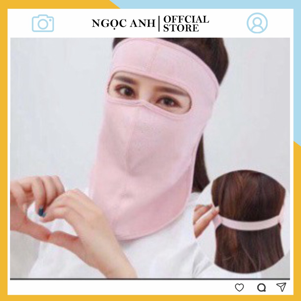 Khẩu Trang❤️FREESHIP❤️ Khẩu Trang Ninja Che Kín Cổ Chống Tia Uv Cực Tốt