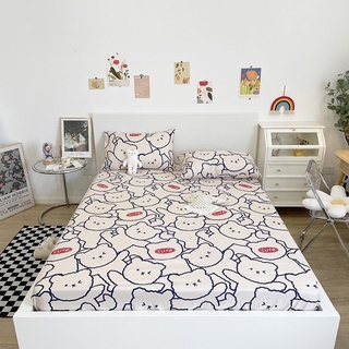 Set ga gối cotton poly nhập