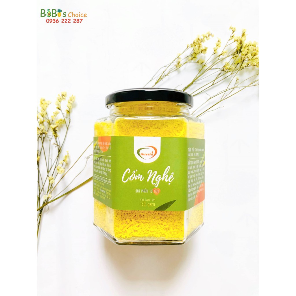 Cốm nghệ mật ong Huvahi (Hũ 150g)