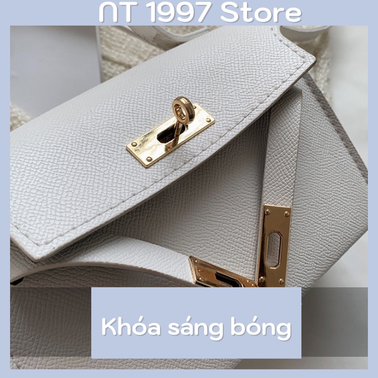 Túi sách nữ đeo chéo kẹp nách thời trang mini dây xích NT026