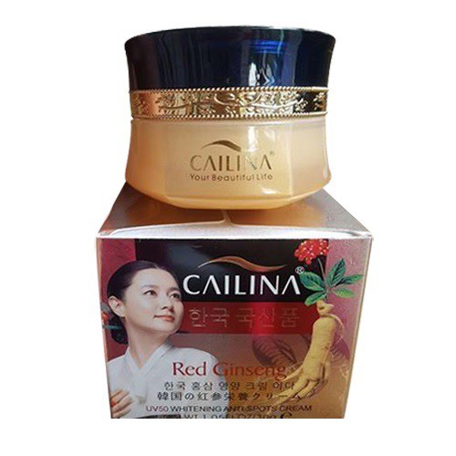 Kem nám , tàn nhang Cailina Red Ginseng