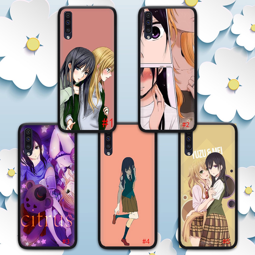 Ốp Điện Thoại Mềm Hình Citrus Yuzu Aihara Mei 33FR Cho Samsung Galaxy A10 A20 A30 A50 A70 A11 A31 A41 A51 A71 A81