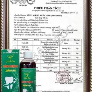 Răng miệng Xuân Vinh 200ml