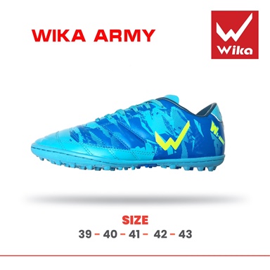 Giày bóng đá Wika Army thiết kế mới cổ chun êm mềm độ co dãn tuyệt vời giúp ôm sát cổ chân
