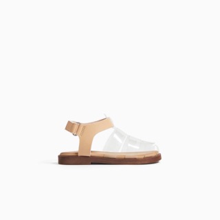 Sandal trong suốt Zara 2019