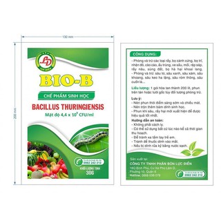 CHẾ PHẢM SINH HỌC BIO- B