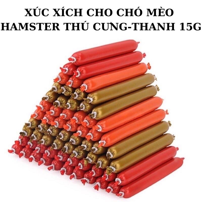 Xúc xích chó mèo cao cấp combo 10 cái thơm ngon giàu dinh dưỡng date xa