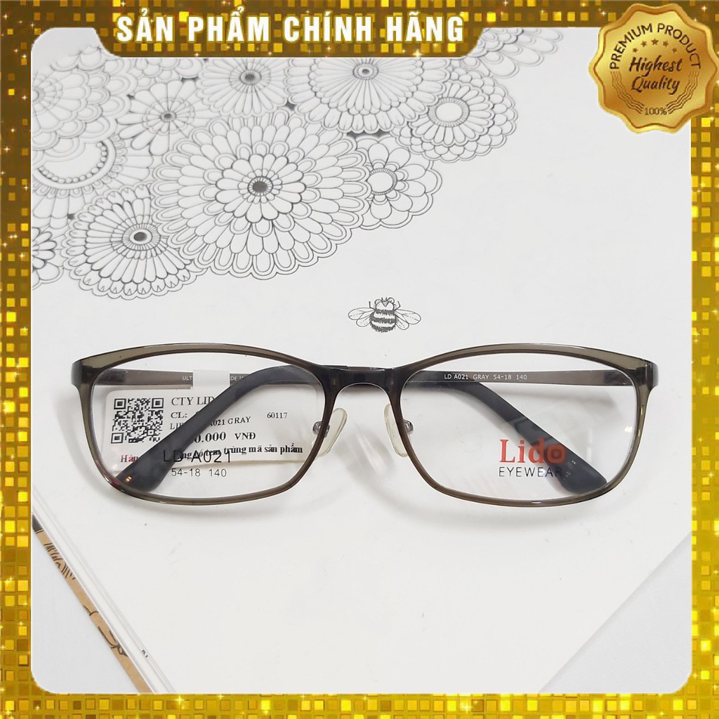 Gọng Kính Hàn Quốc LIDO ultem cao cấp Made in Korea