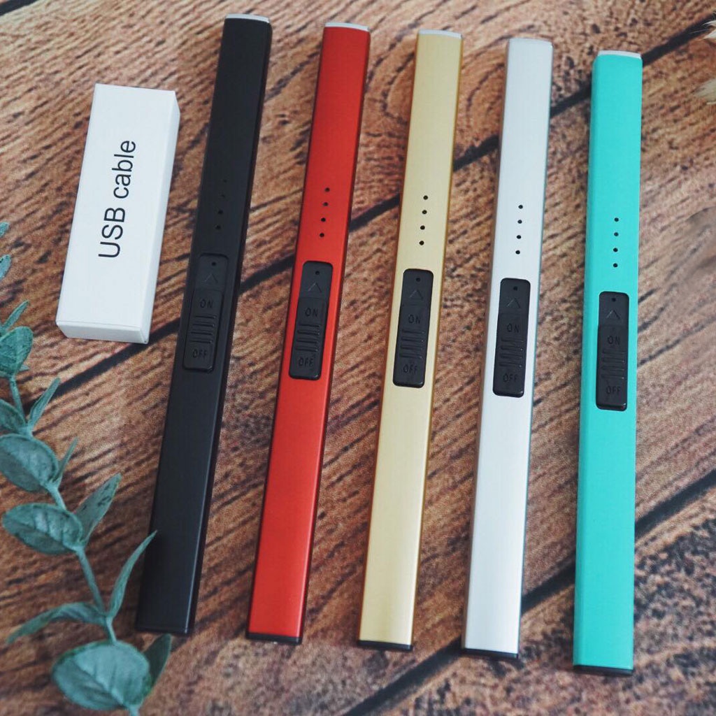Dụng Cụ Đốt Nến Thơm Hiển Thị Pin Sạc Điện Qua USB - Bật Mồi Lửa Chuyên Dụng Cho Nến - LD05