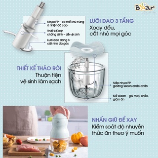 Máy xay ăn dặm Bear 0.3L GR-B03V2