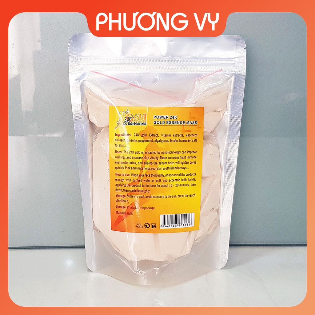 [CHÍNH HÃNG] 500g Bột collagen 24k, bột đắp mặt tinh chất 24k giúp da săn chắc, khỏe đẹp tự nhiên.