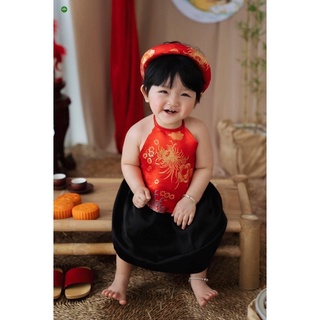 Yếm gấm trang phục tết trung thu