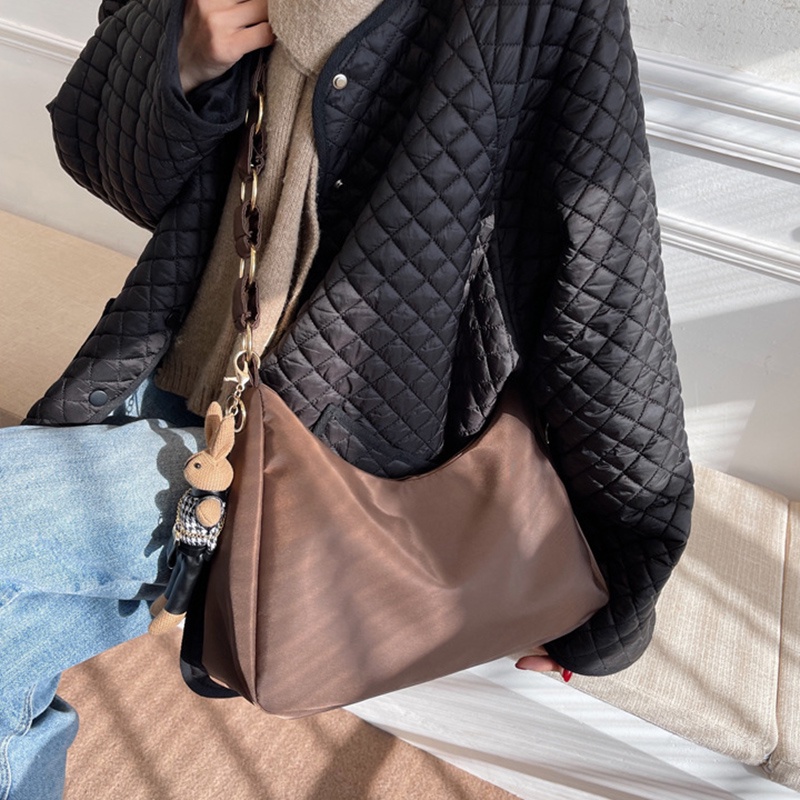 Túi đeo vai bằng nylon thoải mái thời trang cho nữ