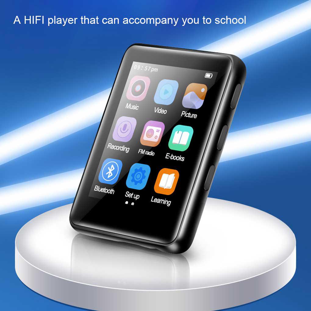 Máy Nghe Nhạc MP3 MP4 Kết Nối Bluetooth Hỗ Trợ Thẻ Nhớ Tiện Dụng
