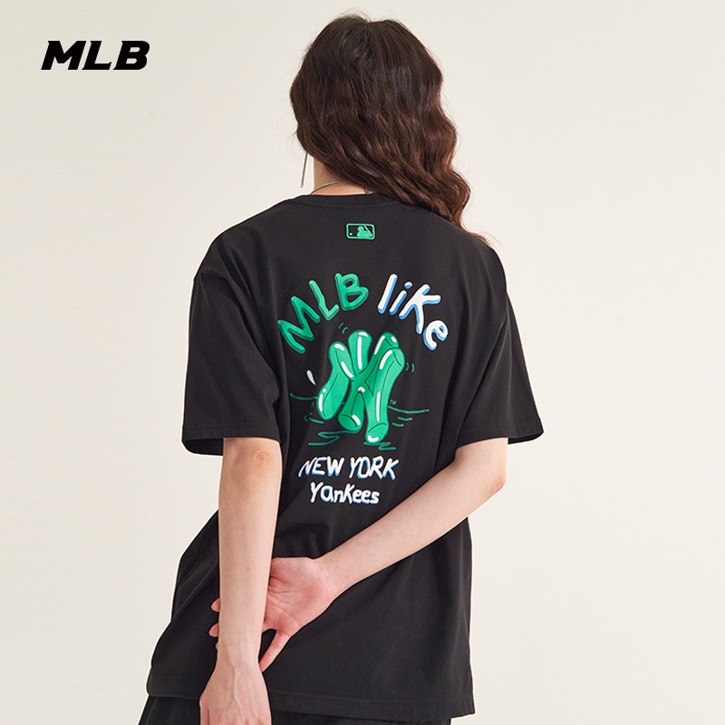 Áo Thun Thể Thao Mlb Tay Ngắn Dáng Rộng Thời Trang Xuân Hè Cho Nam Và Nữ