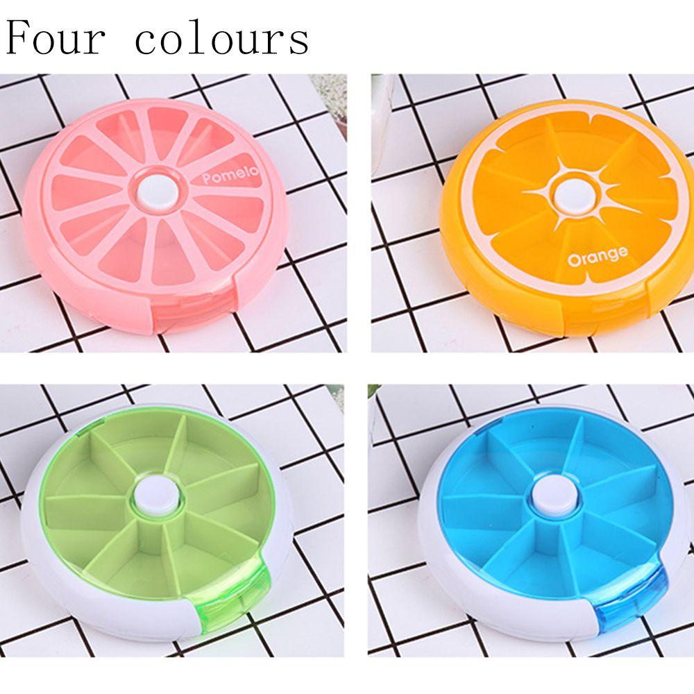 Hộp Đựng Thuốc 7 Ngày Có Thể Xoay Được Tiện Dụng