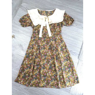 Đàm hoa nhí thiết kế cổ vintage