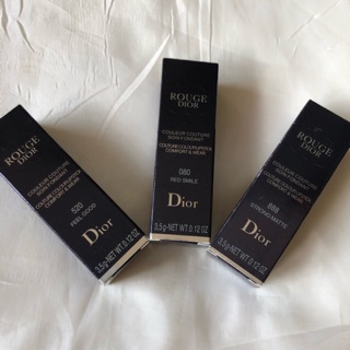Son lì  Dior Rouge STRONG MATTE 888,080,520 Full Size 3.5g Full BOX