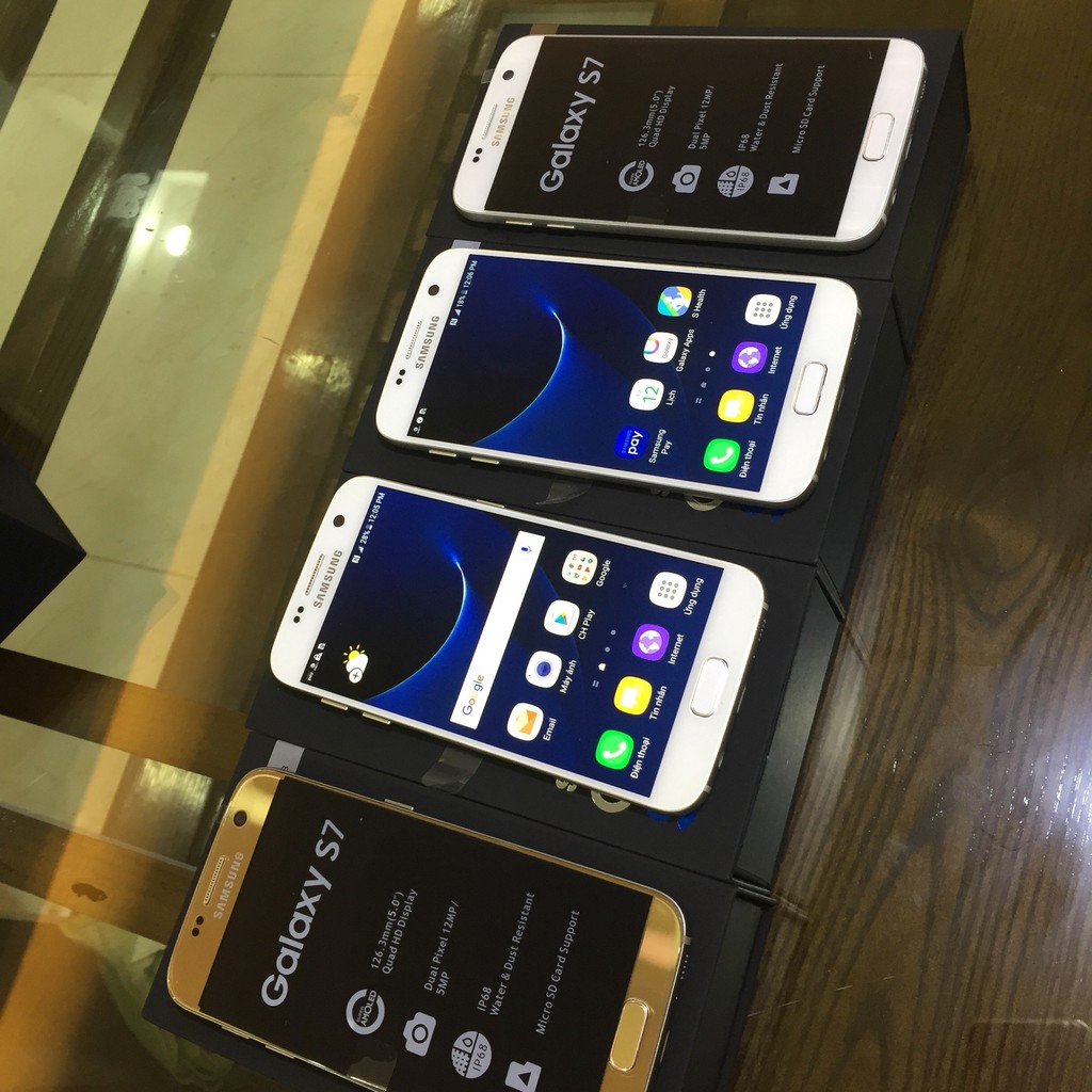 [Mã 157ELSALE hoàn 7% đơn 300K] Điện thoại Samsung s7