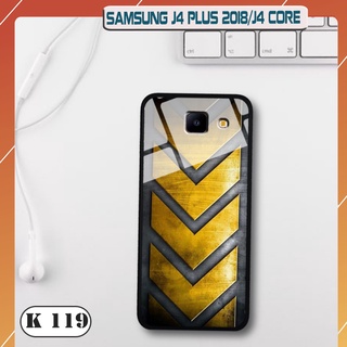Ốp lưng kính cường lực điện thoại samsung galaxy j4 plus 2018/ j4 core
