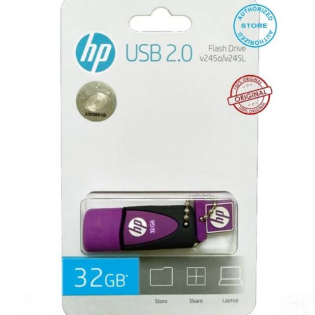 Usb Hp V245L - 32gb Màu Tím