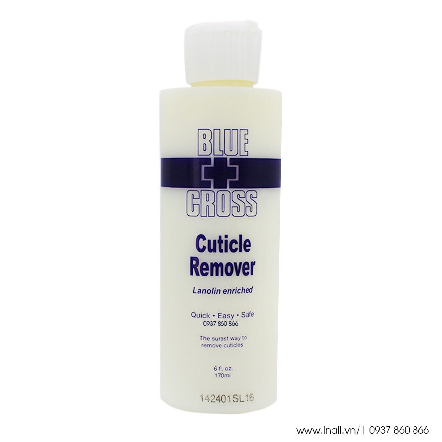 Kem mềm da nail, Kem mềm da mỹ  BLUE CROSS 170ml chuyên dụng cắt da chết không cần ngâm nước hàng nhập khẩu tại mỹ