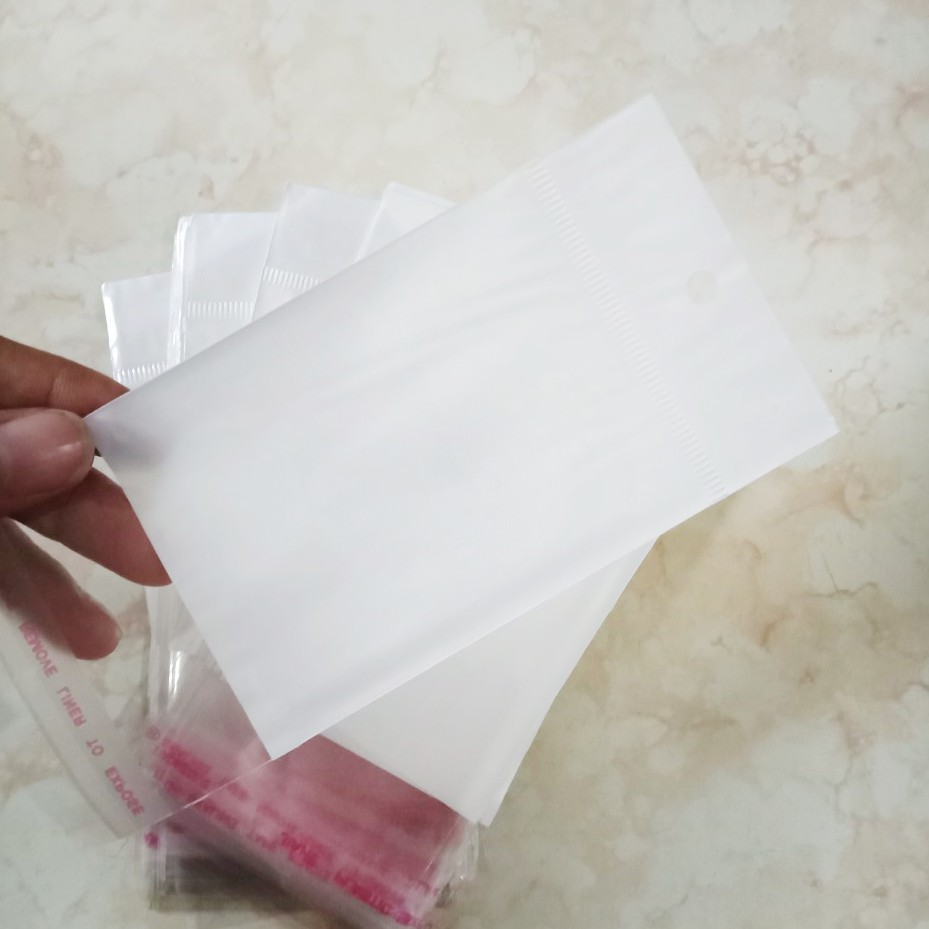 Số 7 - Túi opp sữa nilong gói hàng loại có màng sữa dùng đóng gói hàng, vòng tay, cột tóc, phụ kiện