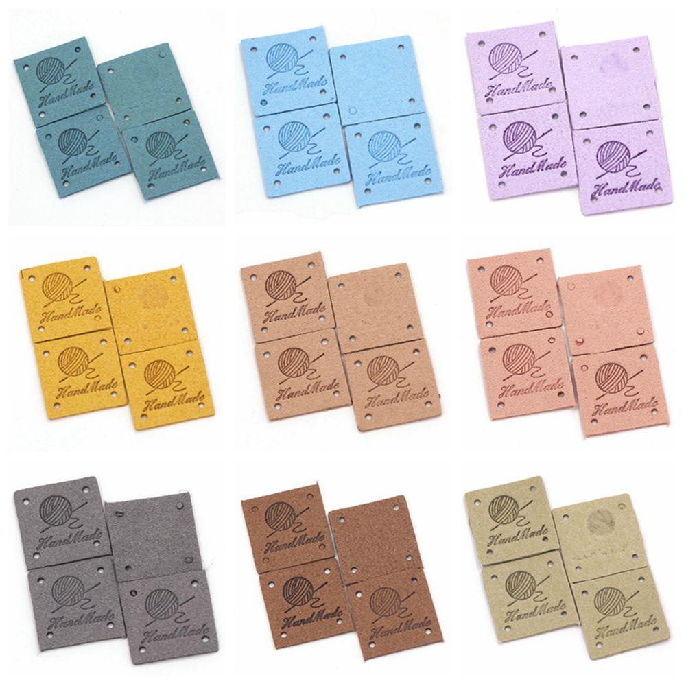 YIYU Set 20 Nhãn Dán Hình Nón Len Thủ Công