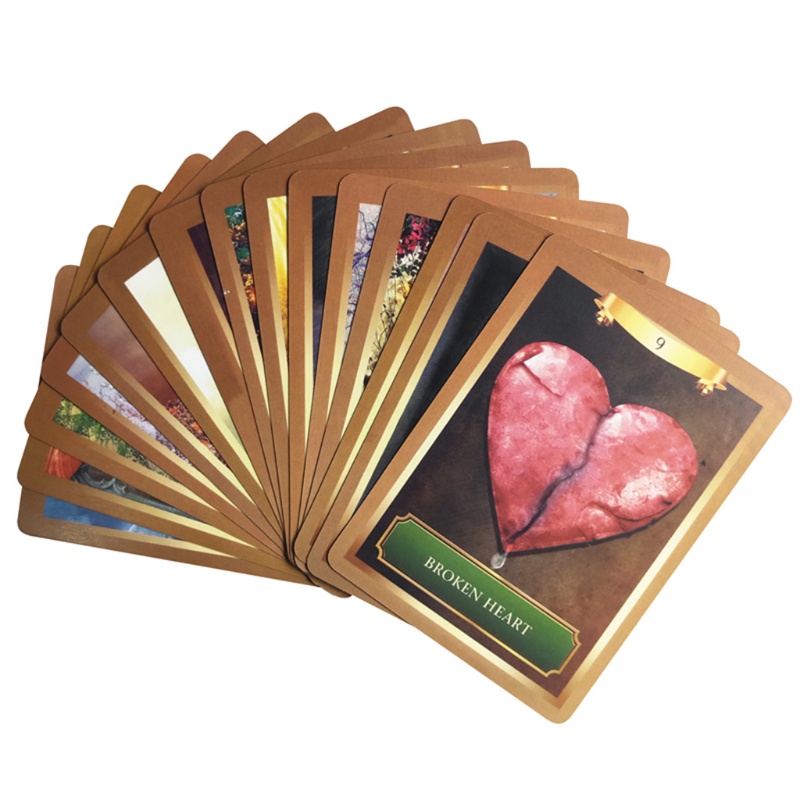 Bộ bài tarot Energy Oracle 53 lá tiếng anh chất lượng cao