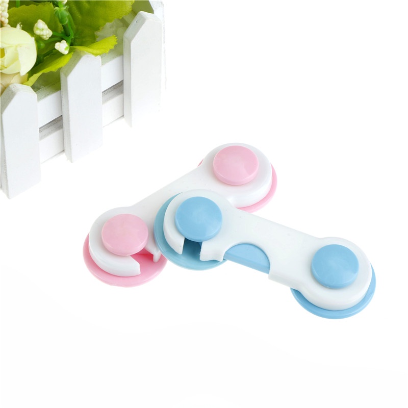 Bộ 2 Khóa Cửa Tủ / Cửa Sổ Bảo Vệ Em Bé