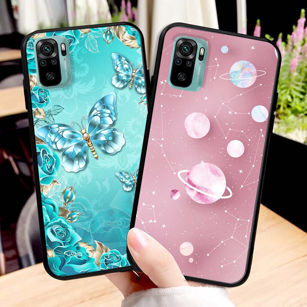 Ốp lưng Xiaomi REDMI NOTE 10 in hình hoa xinh xắn, hiện đại , thời trang ,phong cách