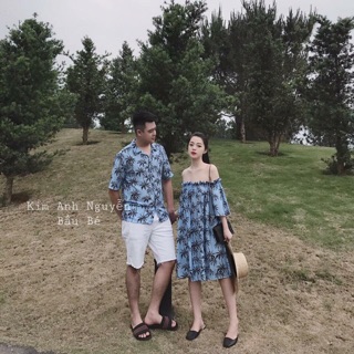 Set đồ đôi đi biển nam nữ