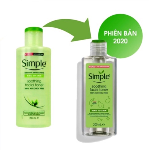 Nước Hoa Hồng Simple Kind To Skin Soothing Facial Toner