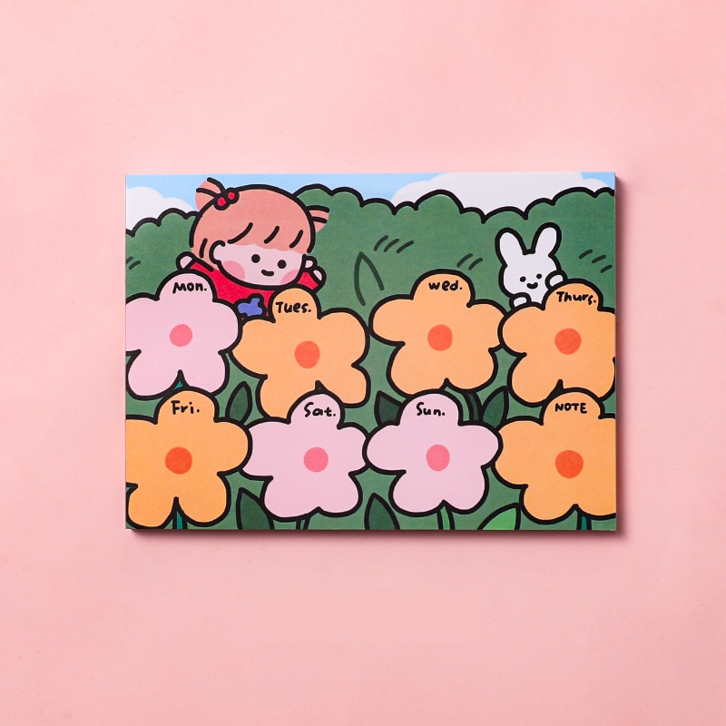 Xấp Giấy Ghi Chú Hình Hoạt Hình Đáng Yêu